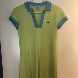 Lacoste Short Sleeve Polo Dress